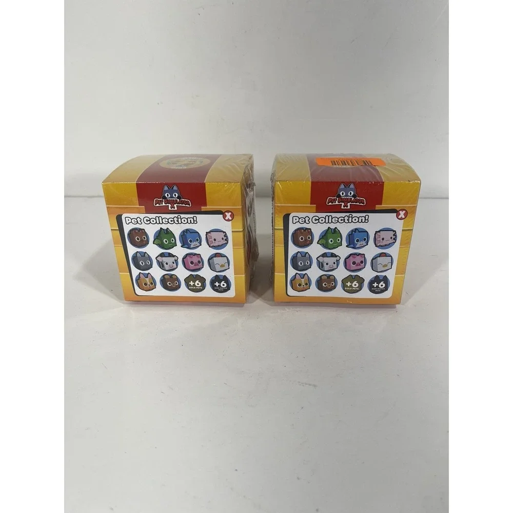 Lot Of 2 x Pet Simulator‎ X Series 1 Mystery Treasure Plush w/ Epic DLC Code NEW